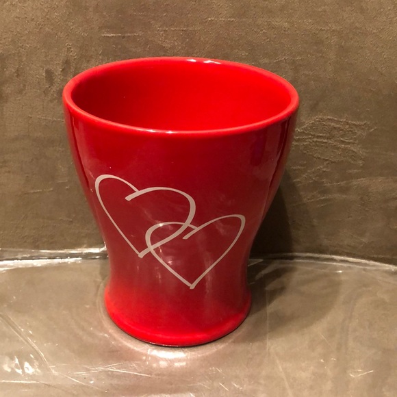 Red Vase🥳HP🥳with 2 White Hearts ❤️ - Picture 3 of 6
